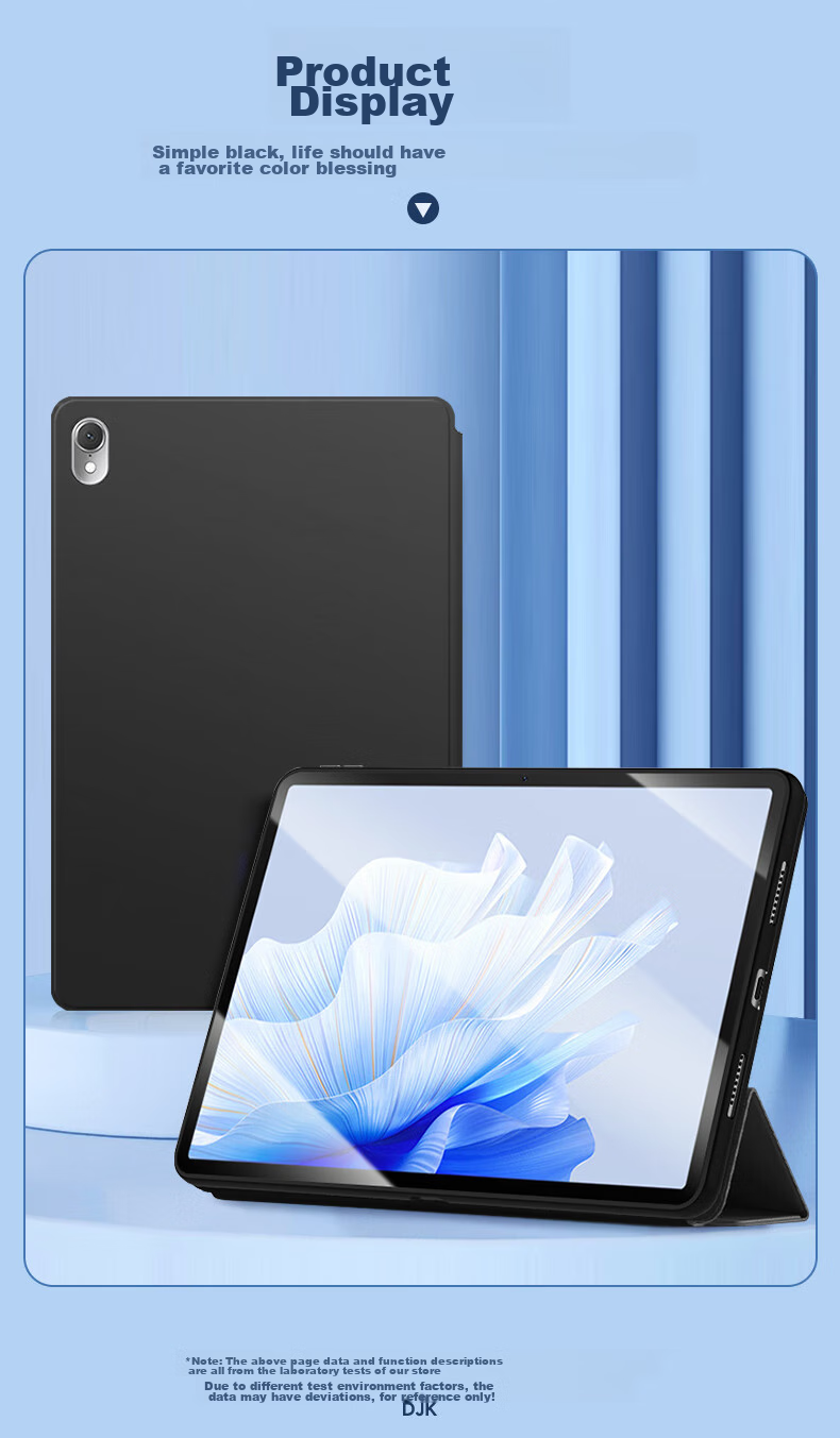 Kulefeng Huawei MatePad Mini 8.8-Inch 2025 Protective Case, Huawei Tablet Five Ultra-Thin Full Protection Shockproof Flip Cover, Tri-Fold Smart Leather Case Outer Shell 16