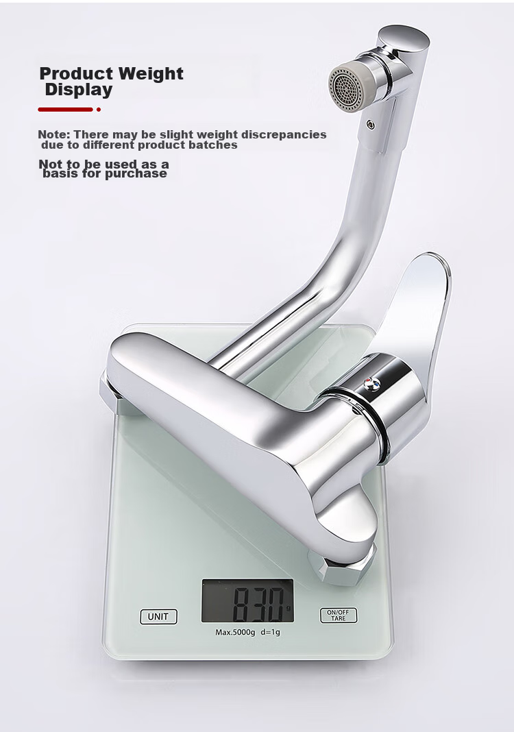 Larsd Wall-Mounted Kitchen Faucet, Hot And Cold Rotatable Sink Mixer Tap for Balcony, LD75032 15