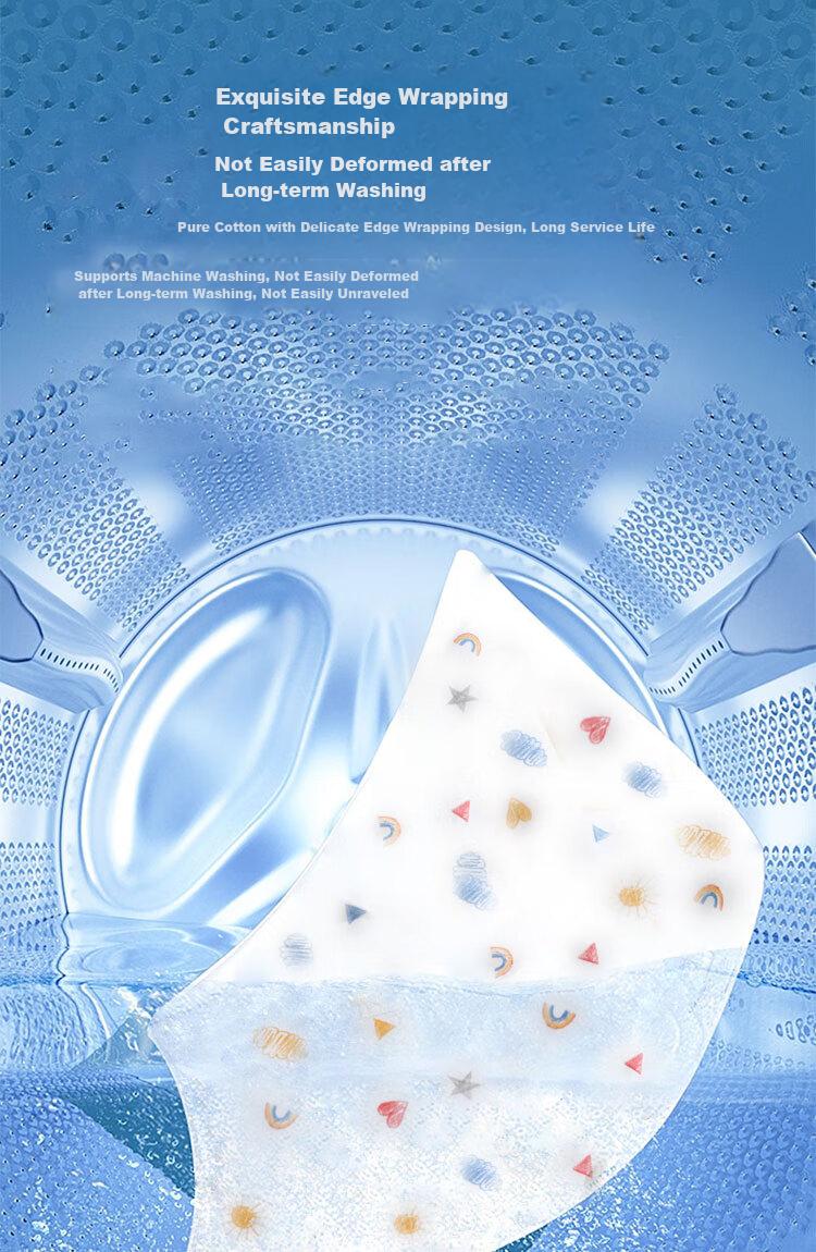 Aibaoshi Baby Swaddle Blanket Spring And Summer Pure Cotton Newborn Swaddling Cloth, Baby Anti-Startle Maternity Ward Wrap, Single Rabbit Cute Baby S738 9