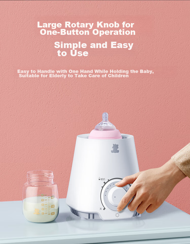 Little White Bear Milk Warmer Portable Breast Milk Heater Defrost and Heating All-in-One Machine-5075 12