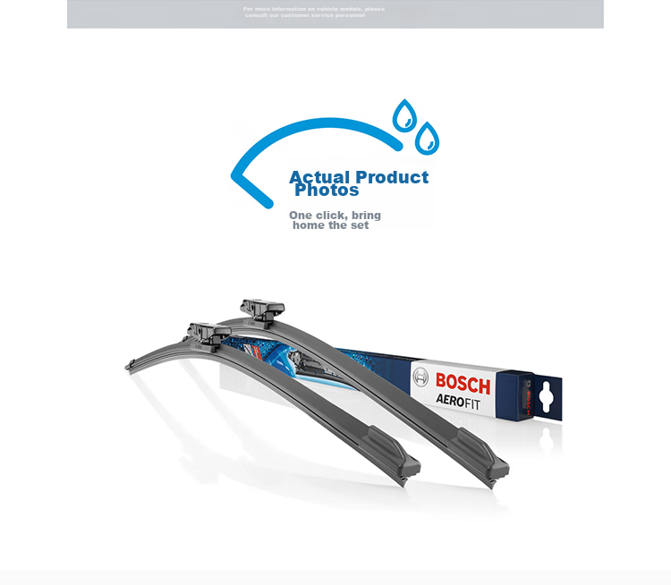 BOSCH Windshield Wiper Blades, Aerodynamic Design, 26/18 (For Skoda Superb/Kodiaq after 2016) 4