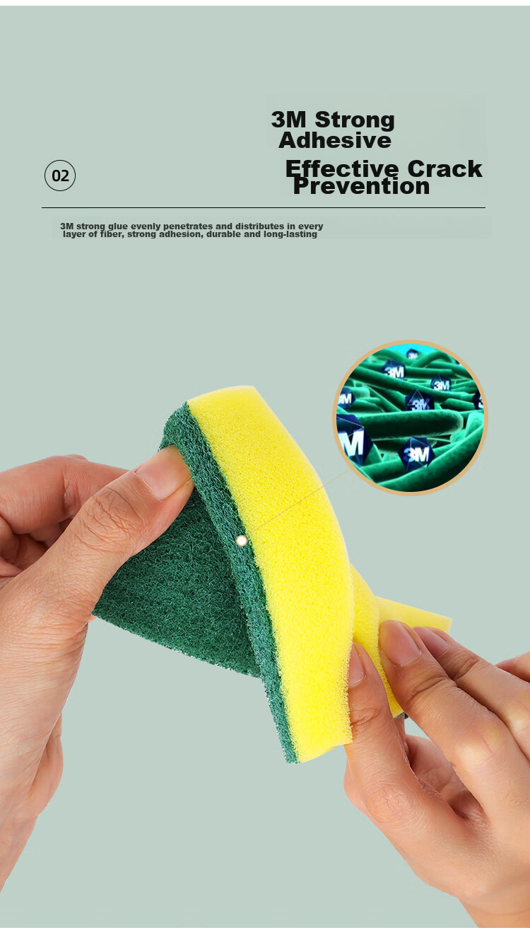 MAXCOOK Dish Scrubber, Loofah Sponge for Washing Dishes And Pots, Kitchen Sink And Stove Cleaning Brush Loofah Sponge, 3 Pieces MCPJ5142 7