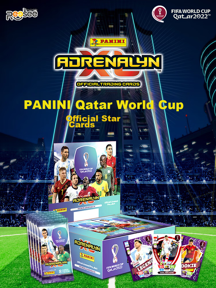 PANINI 2022 World Cup Official Player Card Pack - Full Box of 24 Packs 1