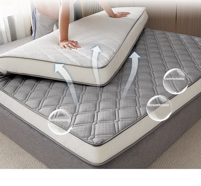 Nanjiren Thai Latex Mattress, 0.9 Meter Single Bed for Student Dormitory Bunk Beds, Tatami Mat, 90*200cm 6