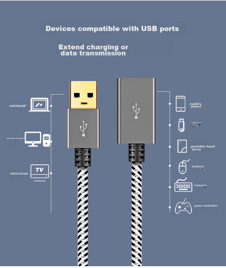 CABLE CREATION CC0512 USB3.0 Extension Cable, 90-Degree Right Angle Male to Female, High-Speed Data Transfer, Printer Computer USB Drive Mouse Keyboard Extension Cord, 0.3 Meters 6