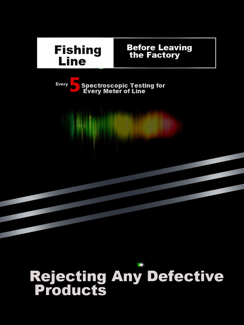 Qianshou 3rd Generation Fishing Line, Main Line with Strong Pulling Force, Imported Original Silk, Black Pit Fishing Line, Soft Leader Line, Non-Rolling, Platform Fishing Line 1