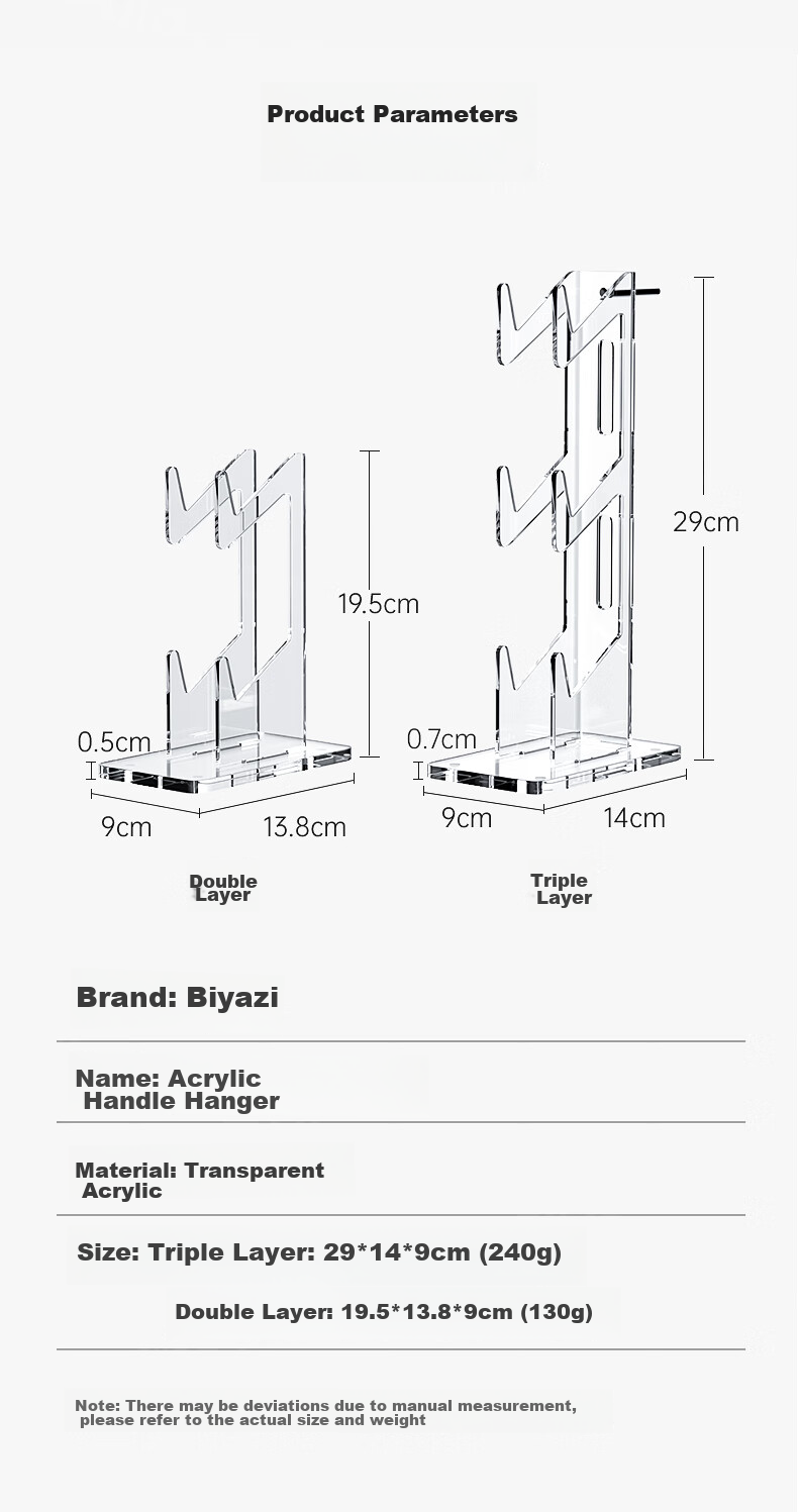 BIAZE Universal Gaming Controller Storage Stand for PS5/4/XBOX/Switch Pro, Compatible with Headphones, 3-Tier Design for Storing Controllers And Headphones 10