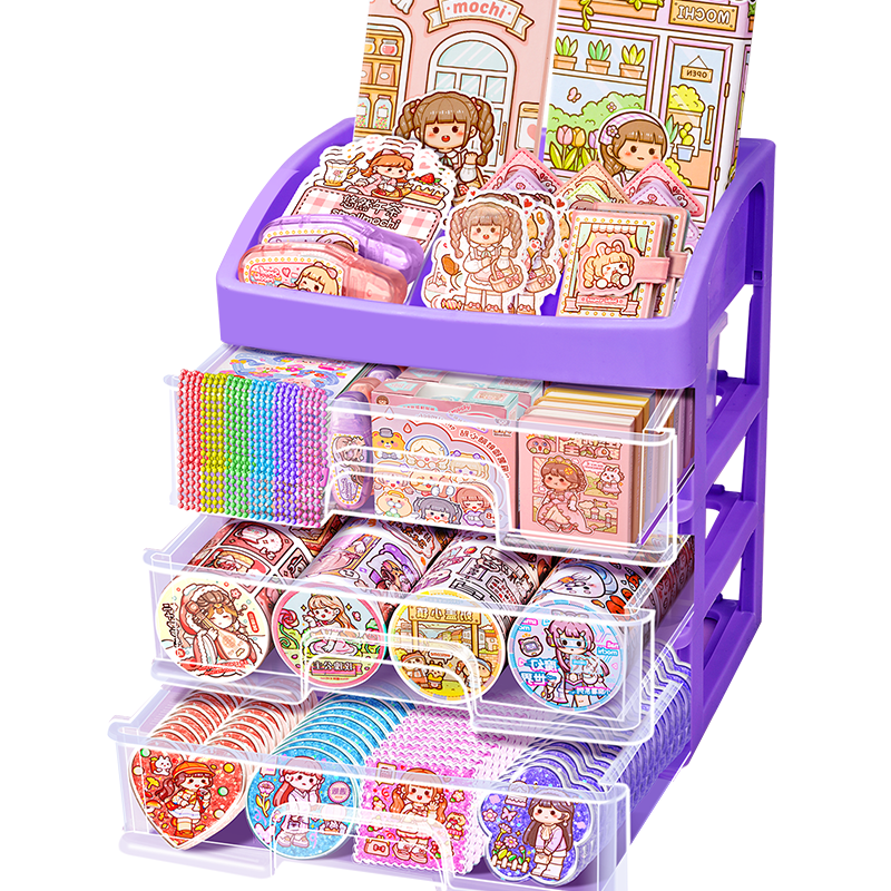 Mingyu Little Mochi Planner Set, Journal Stickers, Birthday Gift for Girls Aged 10-14, Graduation Present, Guka Gift Box Set, Selected Editio