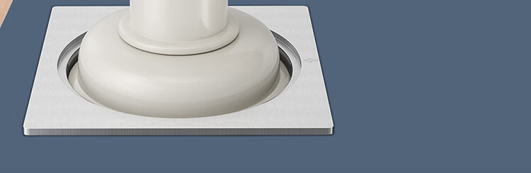 Larsd T16 Washing Machine Drain Pipe Tee Fitting, Anti-Odor Drainage Pipe Seal Ring Tee Two-I 13
