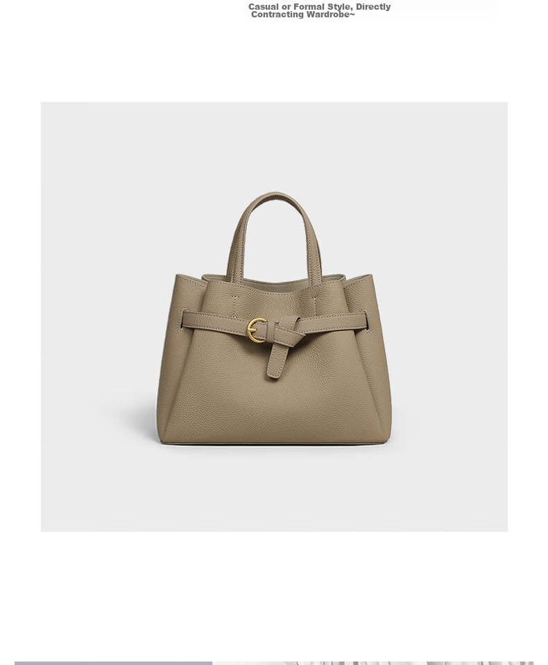 Viney Leather Handbag, Women's Crossbody Bag, Mom Bag, Light Luxury Shoulder Bag, Birthday And Mother's Day Gift, Practical Present for Mom 2