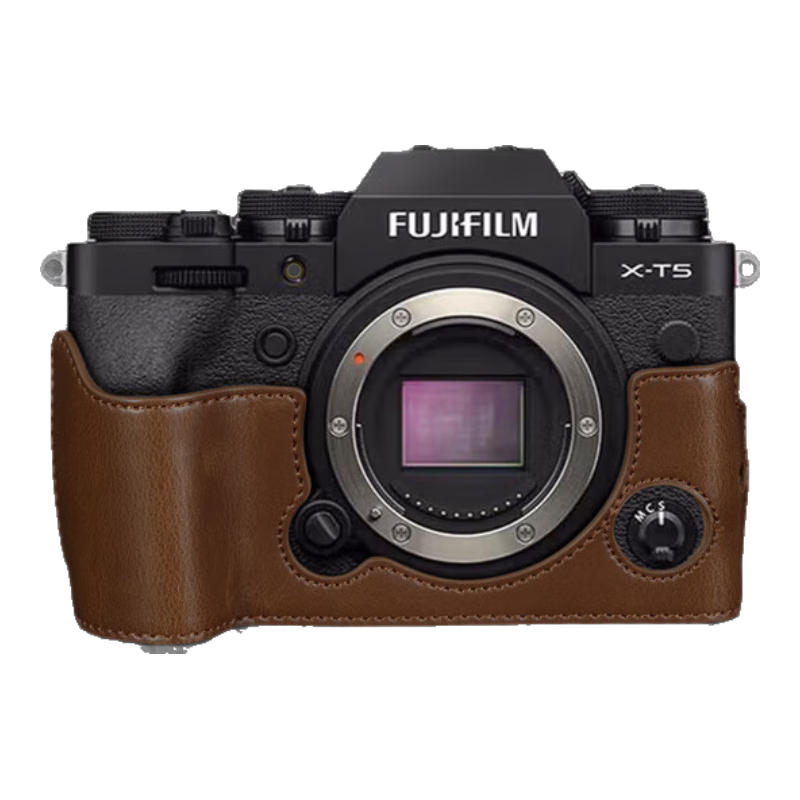 BIAZE Fuji XT5 Protective Case Base Cover Accessory Camera Bag Portable Protective Shell Anti-Slip Wear-Resistant Base, with Free Strap XJ10