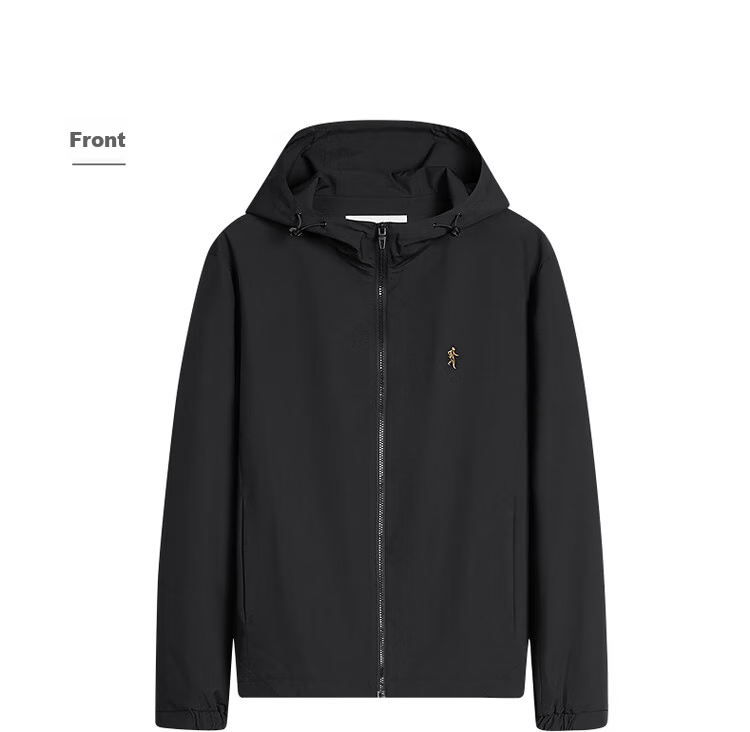 DANCING WOLVES [Triple Protection Fabric] Men's Jacket, Spring 2026 Outdoor Commute Versatile Lightweight Simple Hooded Windproof Coat for Me 17