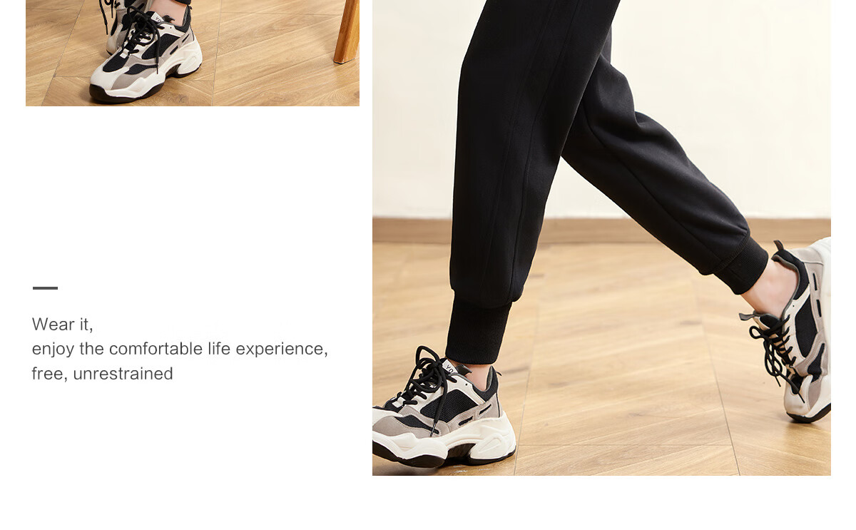 Halo Queen Women's Casual Pants with Drawstring Elastic Waist And Tapered Leg for Spring And Autumn, Fashionable Versatile Loose-Fitting Sweatpants, New Product H143R1007 15