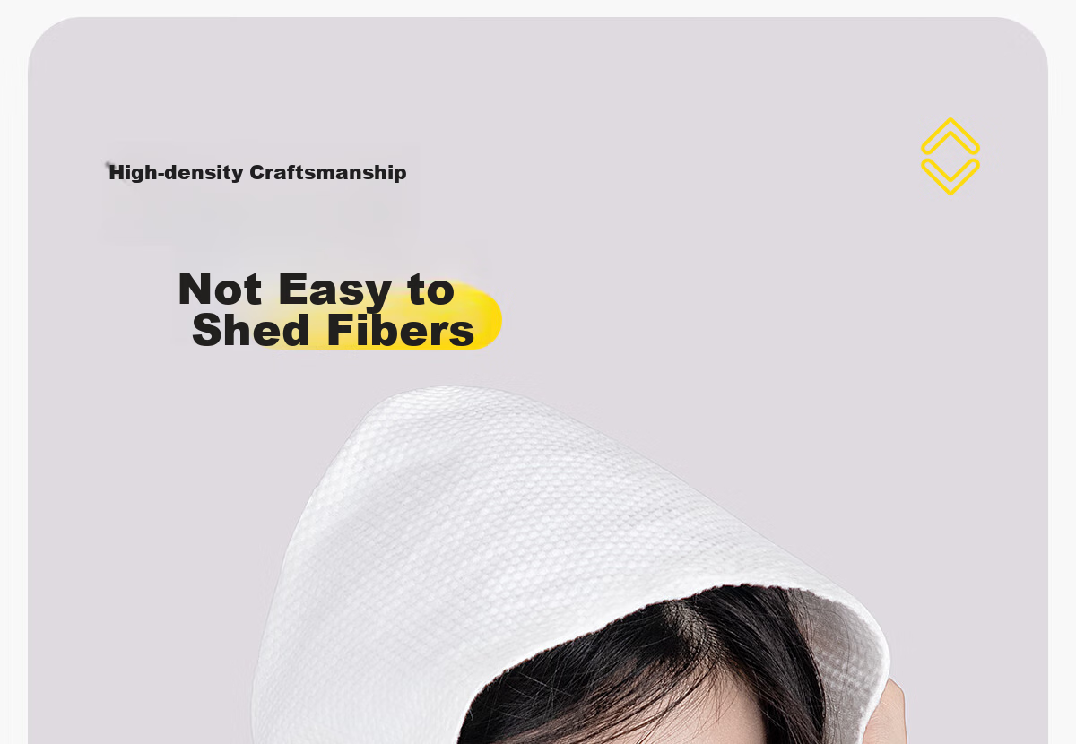 BADIGAO Disposable Hair Towel for Women, Super Absorbent Quick-Drying Hair Wrap, Portable Shampoo Towel, Thick Head Wrap, Shower Cap 11
