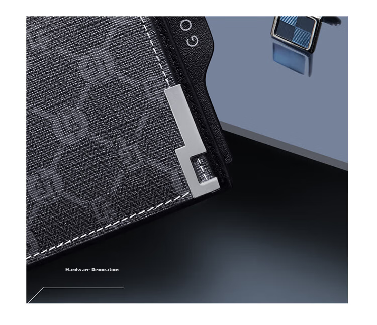 GOLF Men's Wallet with Multiple Card Slots, Short Style Wallet for Men's Driver's License And ID Cards, Printed Card Holder, Business Card Holder 21