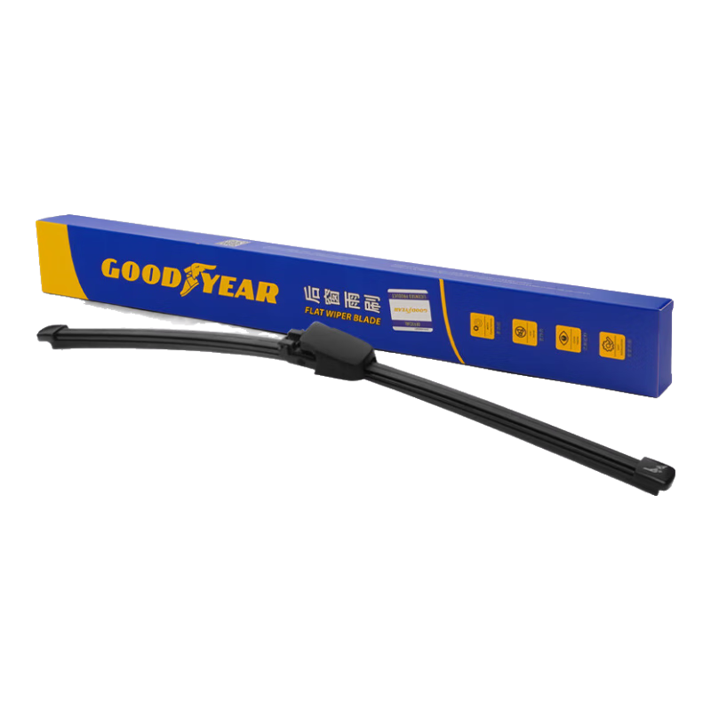 Goodyear Rear Wiper Blade for Volkswagen Tiguan 2010-2017 Old Models 2016 Original 2015 Factory Boneless Rubber Strip Rear Window Wiper