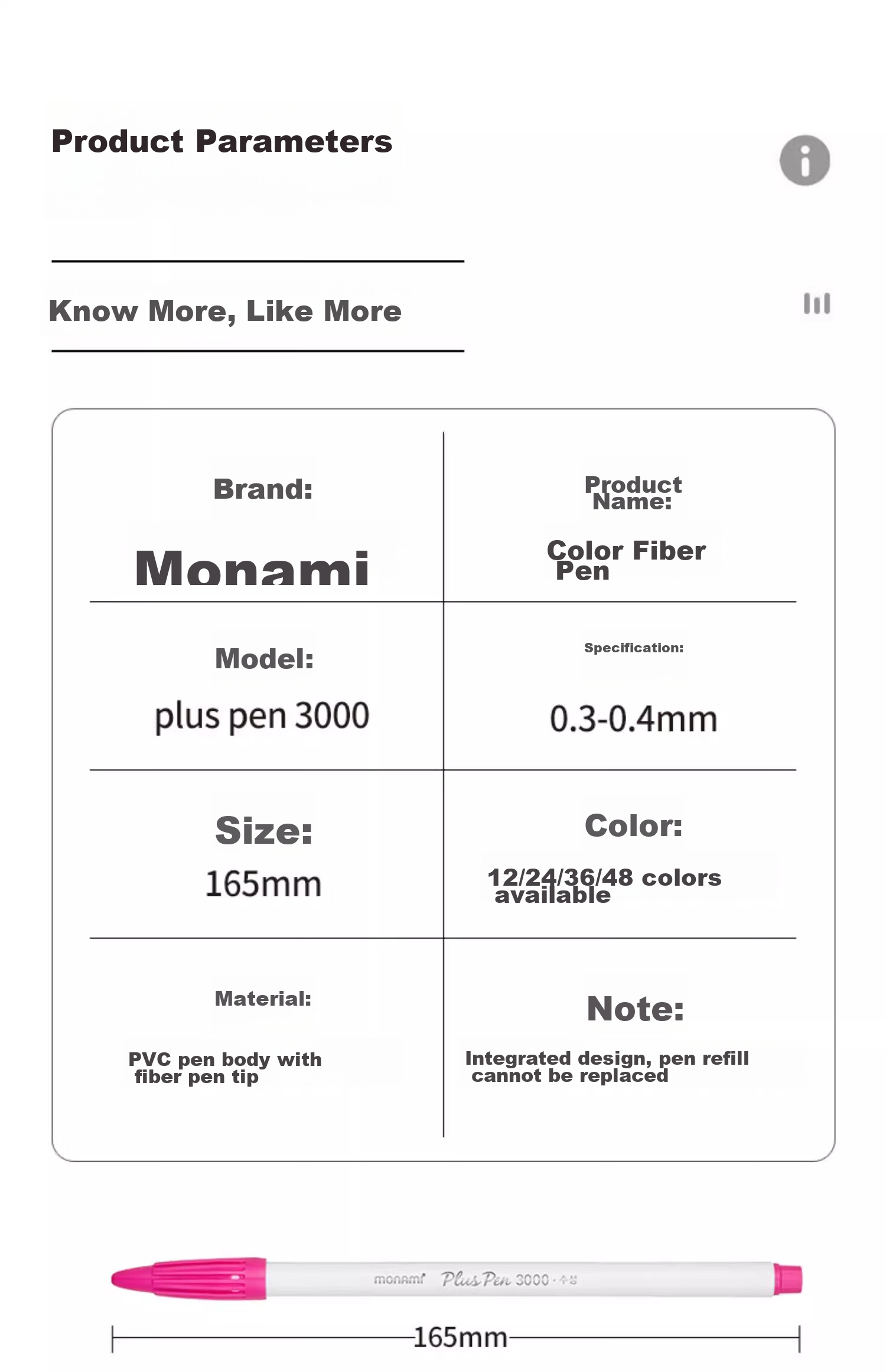 Monami New P3000 Fiber Pen, Water-Based Pen, Colorful Gel Pen, Watercolor Pen, Outlining Pen, Journal Pen, 6-Color Set - Garden Series 04009Z06-G Watercolor Pe 10