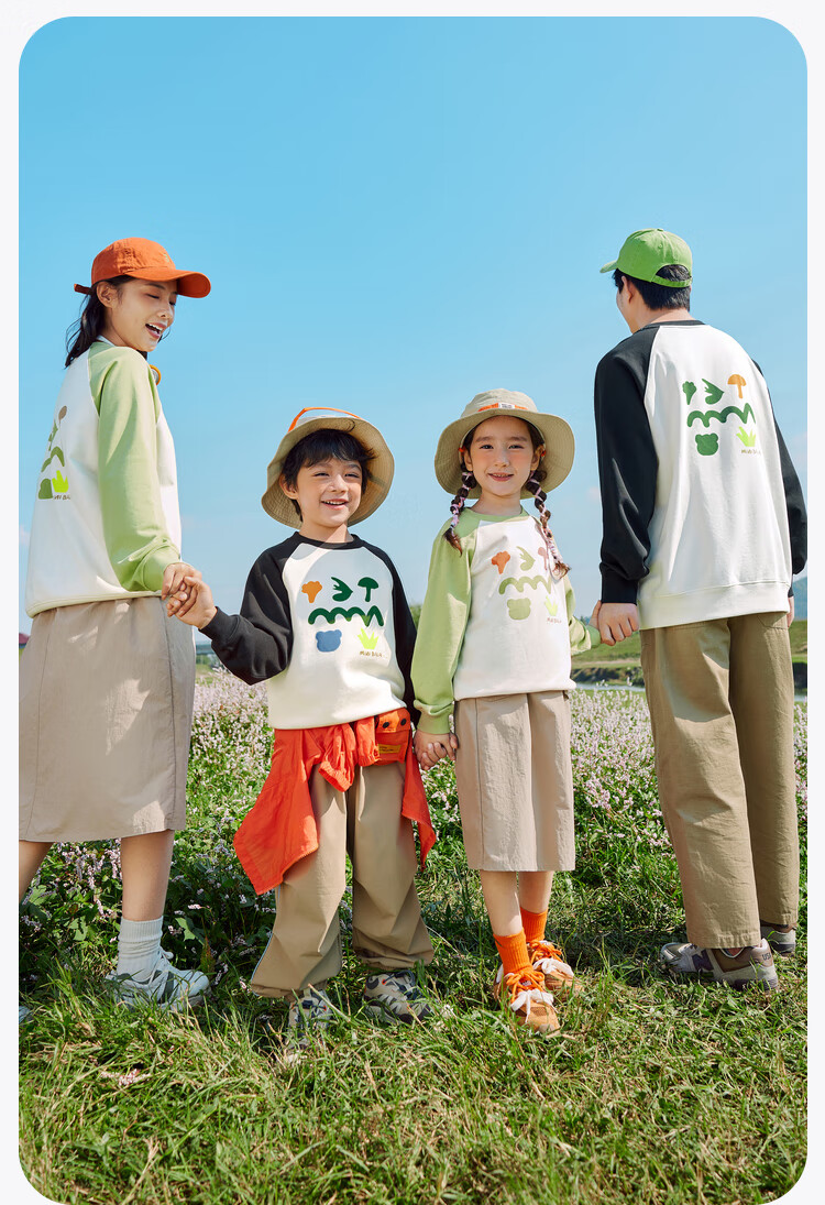 Minibala Children's Sweatshirt, Spring New Arrival, Parent-Child Matching Top, [Artist Collaboration] 8