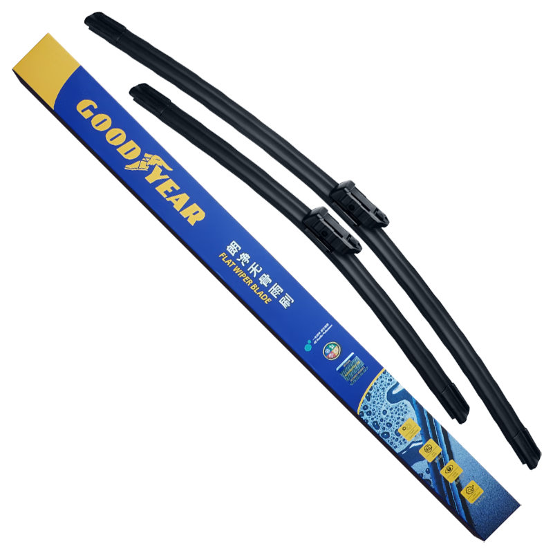 Goodyear Windshield Wiper/wiper Blade, for Audi A6L 2012-2018 Models, Original A-Grade Rubber Strip, 26/21 Inches