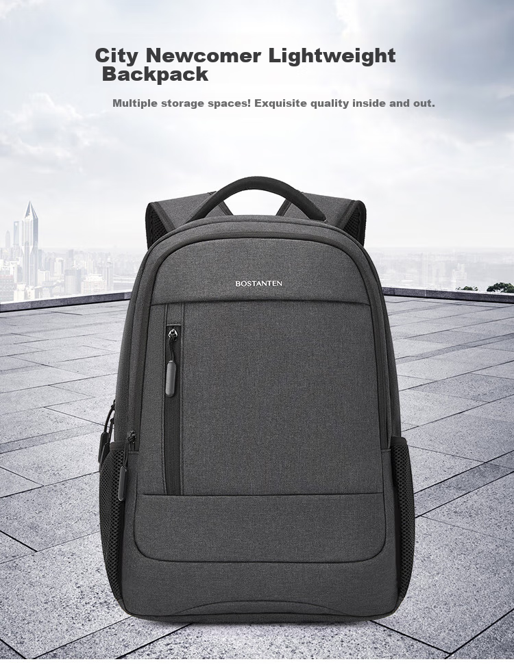 BOSTANTEN Men's Backpack, High School And College Student Bookbag, Trendy Backpack, Large Capacity Laptop Bag for Men And Wome 1