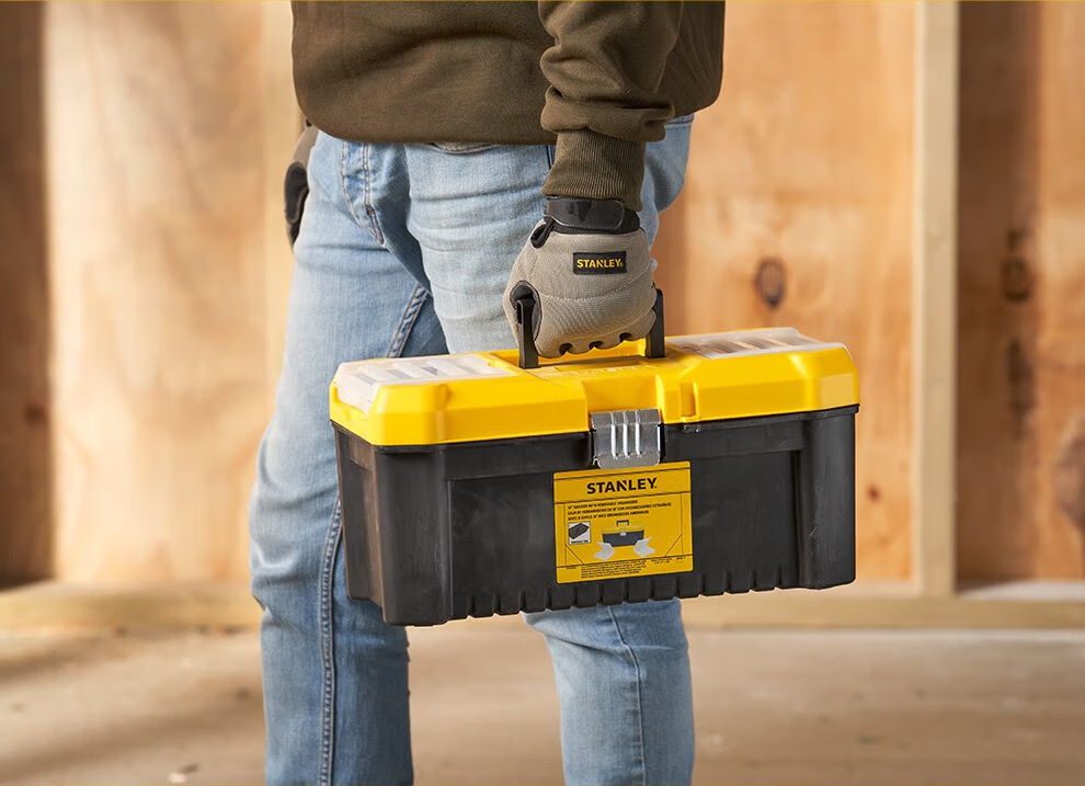 STANLEY Multi-Function Toolbox Plastic Hardware Tool Storage Box 16-Inch Tool Case STST75785-1-23 6