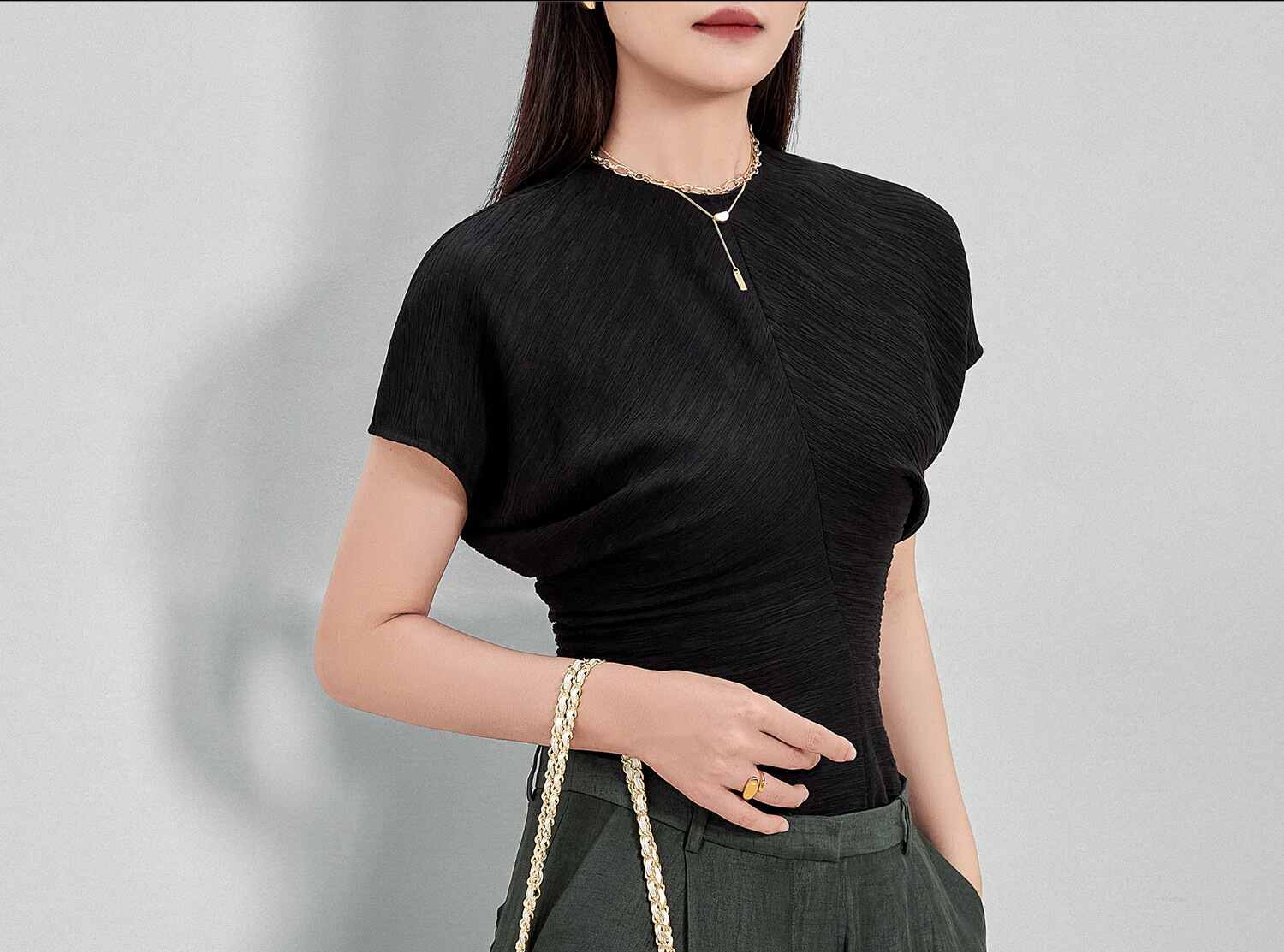 Cnoles Women's Handbag, 2026 Latest Style, Ladies' Single And Double Shoulder Crossbody Small Bag, Light Luxury High-End Brand, Hobo Bag, White 13