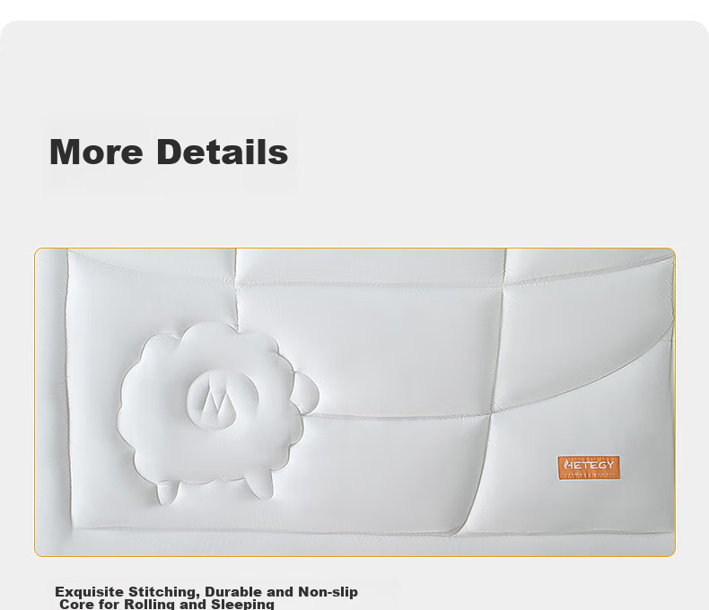 Shuixingjiafang Wool Mattress, Class A Antibacterial And Anti-Mite, Moisture-Absorbing And Heat-Generating, Foldable Bedding, 150*200cm, Thermal Heating 18