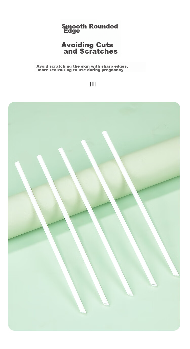 SHUANG YU Disposable PLA Biodegradable Straws, 100 Pieces, for Pregnant Women And Children, Suitable for Juice, Drinks, And Milk Tea 10