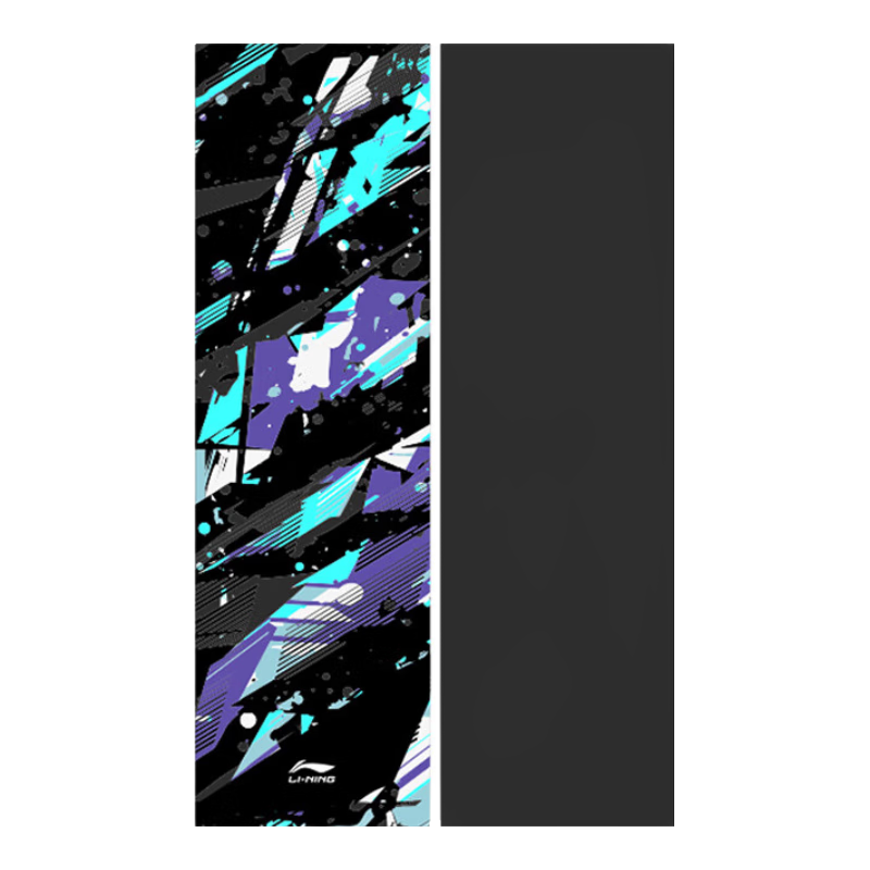 Li-Ning Cooling Sports Towel, Quick-Absorbing Sweat, Rapid Temperature Reduction, Ice Towel, Quick-Drying Sweat Wipe, Black And Colorful Yoga Towel