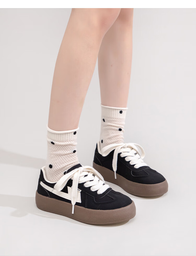 Warrior Women's Thick-Soled Canvas Shoes Retro Versatile Sneakers Lightweight Casual Shoes H896BR Gray/Silver/Beige Size 35 11