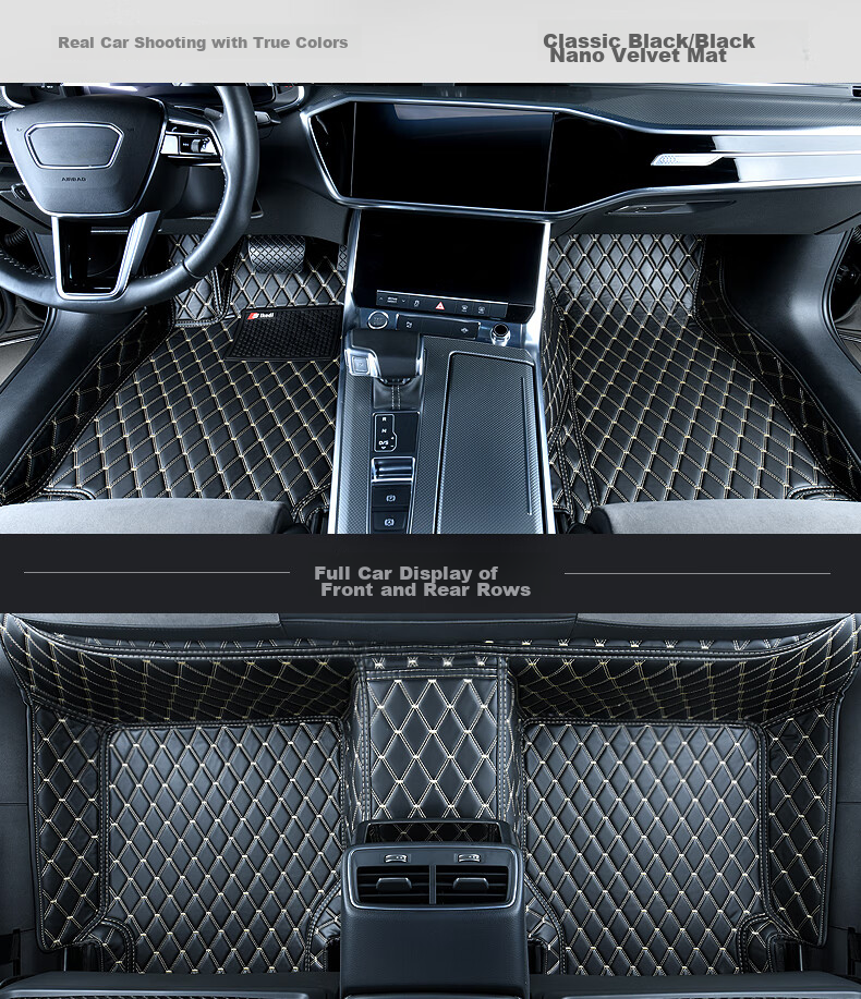 SIKEDI Car Floor Mats for Volkswagen Passat, Full Coverage, Suitable for 2019-2026 Models, Durable, Waterproof, Odorless 14