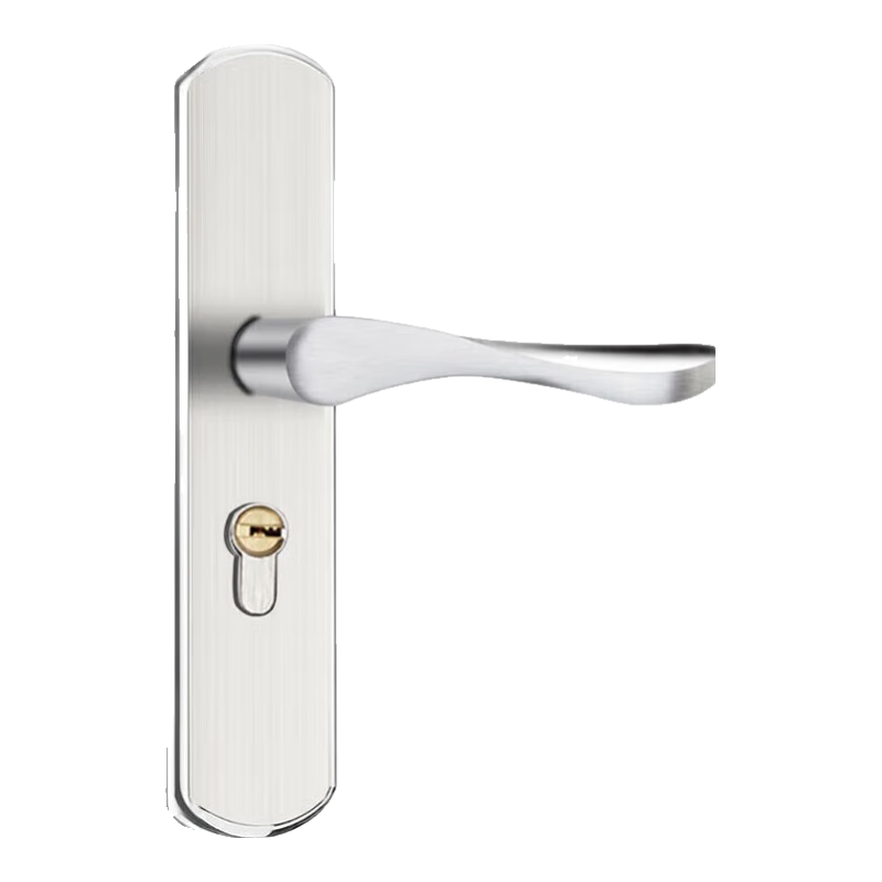 HOTUN Door Lock for Indoor Bedroom Doors, Adjustable Size, Suitable for Bathroom Solid Wood Doors, Universal Handle KTS01-160