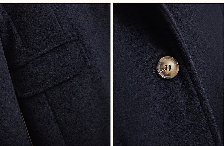 Dme [High-Content Wool Suit] Winter Suit Collar Slim-Fit Long-Sleeve Blazer Jacket for Women, Autumn And Winter 13