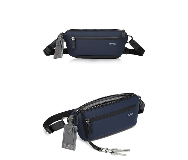 TUMI HARRISON Men's Waist Bag Sport Casual Lightweight Shoulder Crossbody Gift for Boyfriend Husband 6