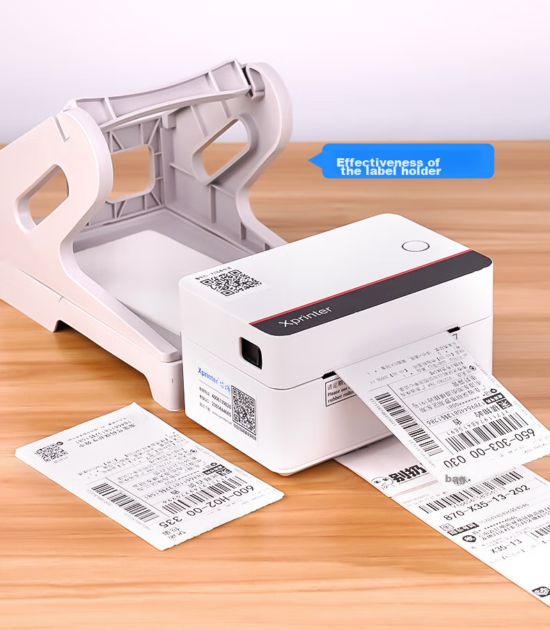 XINYE Electronic Shipping Label Gift Pack, Thermal Label for Express Delivery Single Sheet, Commercial Electronic Shipping Label, Warehouse Logistics Express Shipping Label Barcode Sticker 3