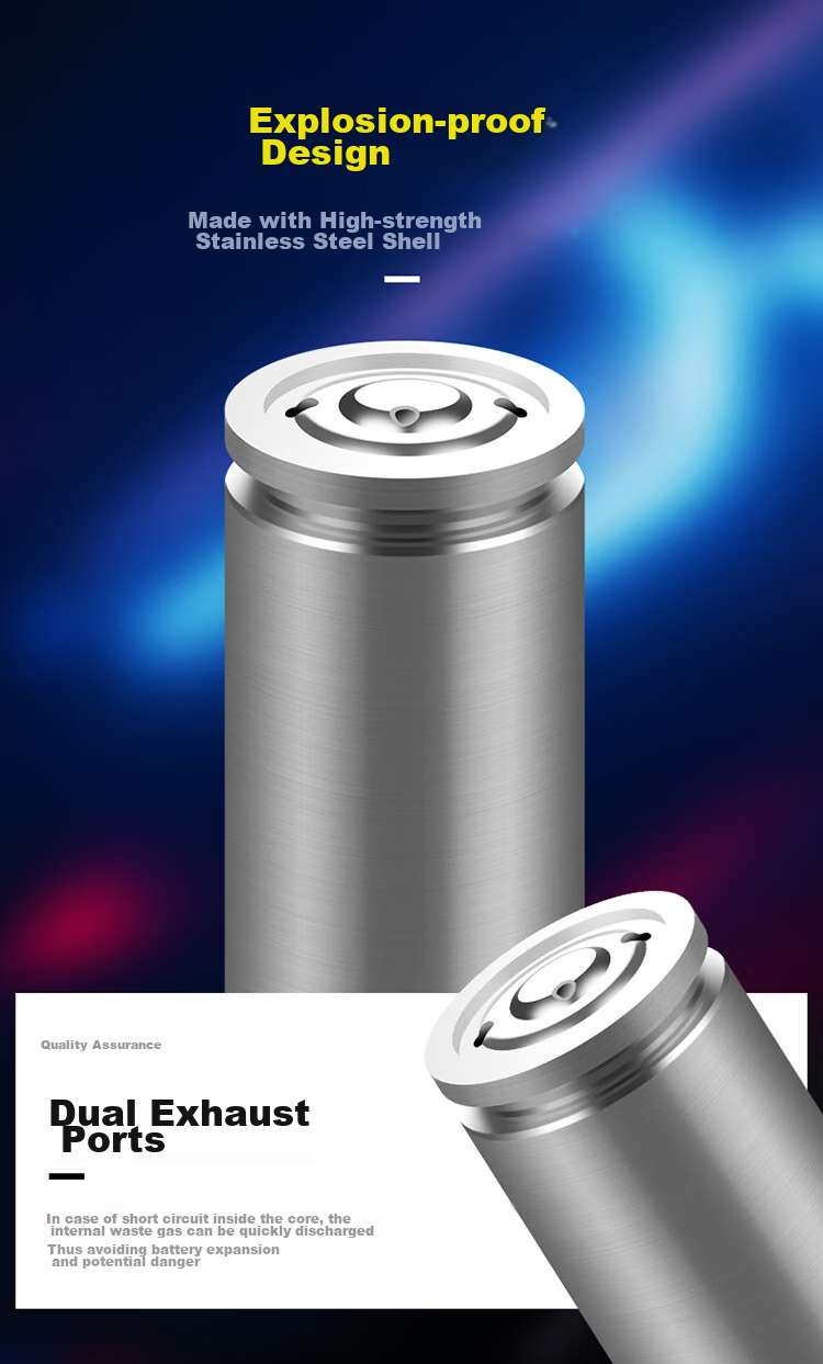 SupFire AB4 26650 Battery, High-Intensity Flashlight Accessory Dedicated Rechargeable Lithium Battery, Pointed Tip, 3.7V-4.2V 4