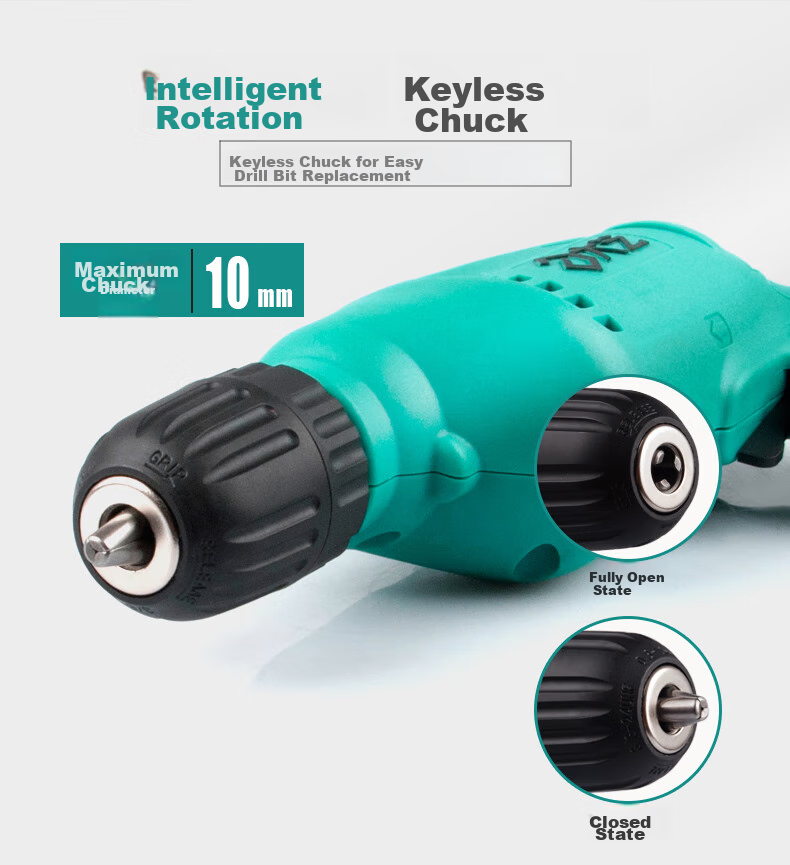 Dayi Electric Drill PED01-10, Multi-Functional Household Power Screwdriver, Electric Gun Drill, Power Tool 4
