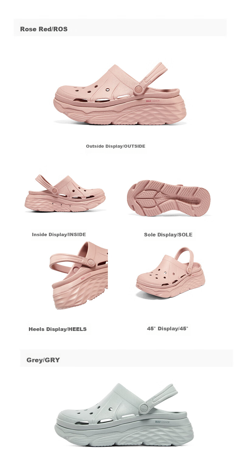 Skechers Women's Summer Perforated Sandals, Platform Shoes with Thick Soles for Outdoor Wear, Beach Shoes with Comfortable Cushioning 14