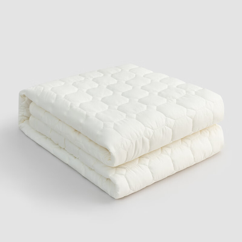 JD Original Mattress Protector, 3-Layer Standard Class A Nanm-Grade Antibacterial Mattress Pad, 1.8x2m, White