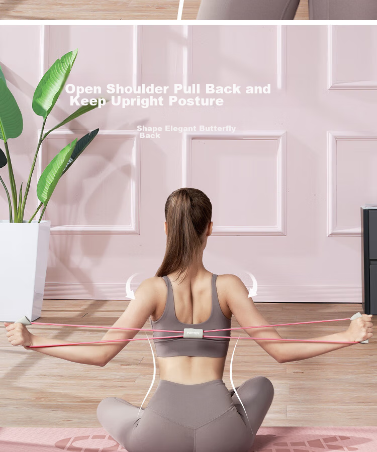 Yottoy 8-Character Pull-Up Bar, Home Fitness Back Opener for Women, Shoulder And Back Exercise Tool, Yoga Stretching Equipment for Beautiful Back 8