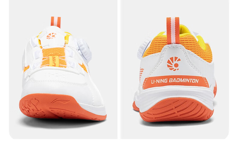 LI-NING Badminton Shoes Youth Kids Sports Shoes All-Rounder V Knob Competition Training Non-Slip Wear-Resistant 5