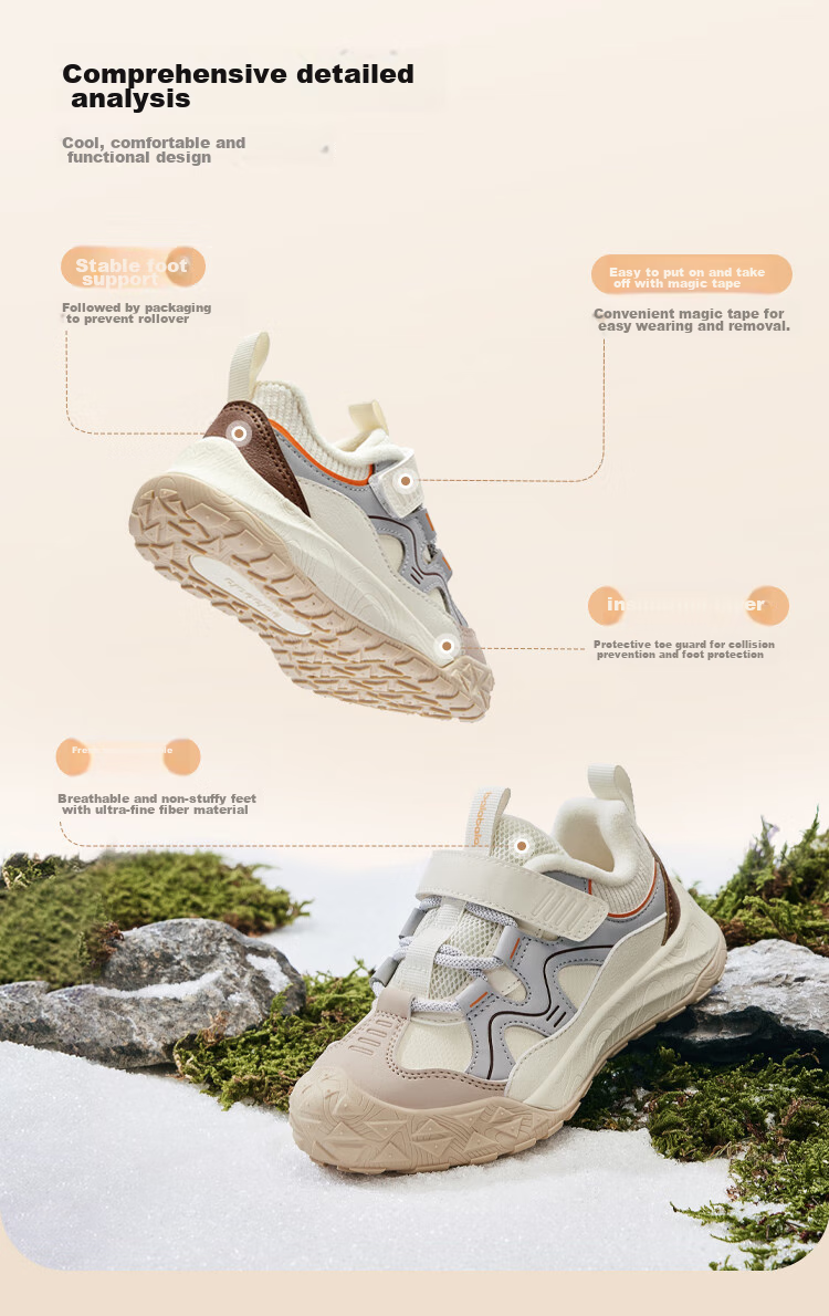 BALABALA Children's Shoes, Toddler Walking Shoes for Boys And Girls, Autumn And Winter Outdoor Steady Walking Fleece-Lined Non-Slip Footwear for Babies 3