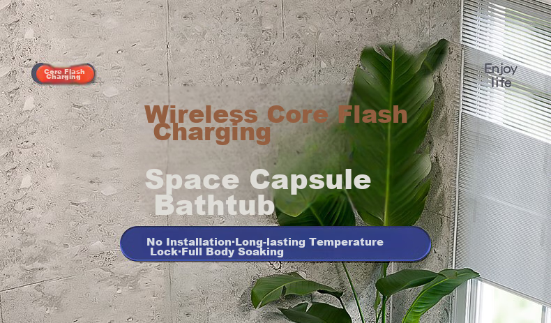 Adandyish No-Installation Inflatable Bathtub, Wireless Core Flash-Folding Full-Body Steam Bath Barrel Pool, Blue 1.6 Meters 4 Layers 1