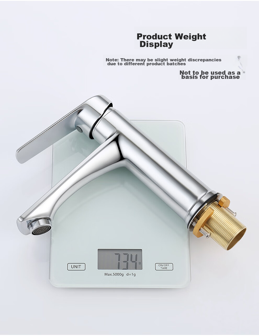 Larsd Basin Faucet Hot And Cold Water Bathroom Cabinet Alloy Washbasin Faucet Sink Tap LD6701 12