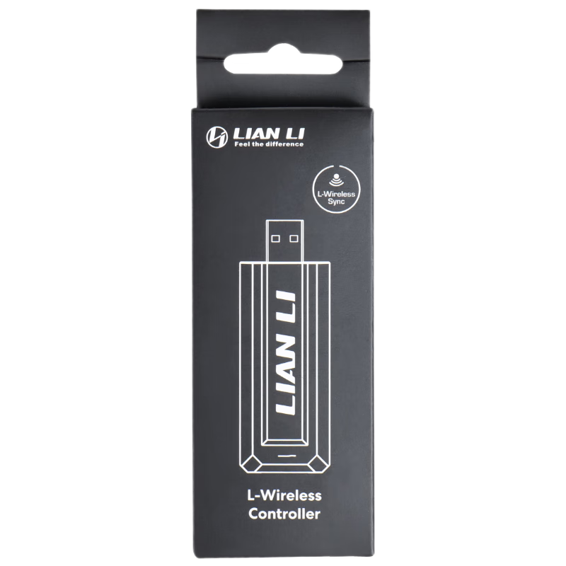 LIANLI Wireless Fan Series Universal Controller (Transmitter) V2 Version - White (Includes Additional Power SATA Cable)