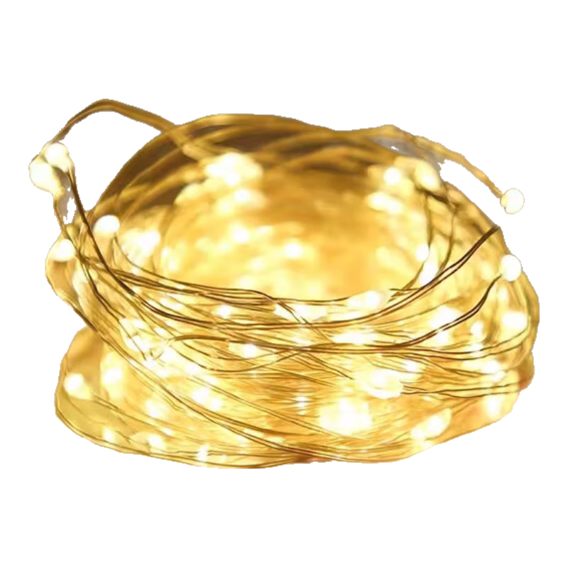Jingtang Small Colorful Lights, Flashing Starry String Lights, Battery-Powered Birthday Gift Bouquet, Ambient Decorative Light Strips, 5 Pieces