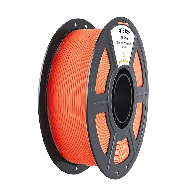 FULLJOY 3D Printing Filament High-Speed PETG Impact-Resistant Waterproof Weather-Resistant Warp-Resistant PETG Basic Material for TuZhu ChuangXiang 3D Printers