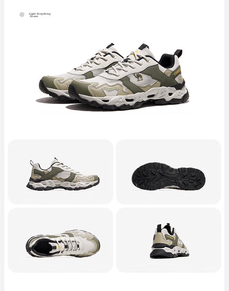 CAMEL [Moyan] Outdoor Hiking Shoes, Breathable, Non-Slip, Wear-Resistant, Sports Climbing Footwear for Men And Wome 17