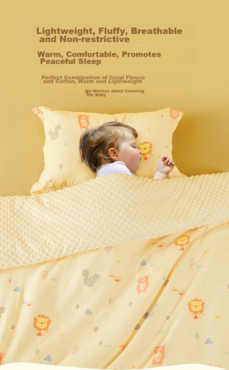 BEYONDHOME BABY Infant Class A 50% Soy Fiber Quilt Pure Cotton Spring and Autumn Quilt Kindergarten Blanket Panda Tuan Tuan 120*150cm 2