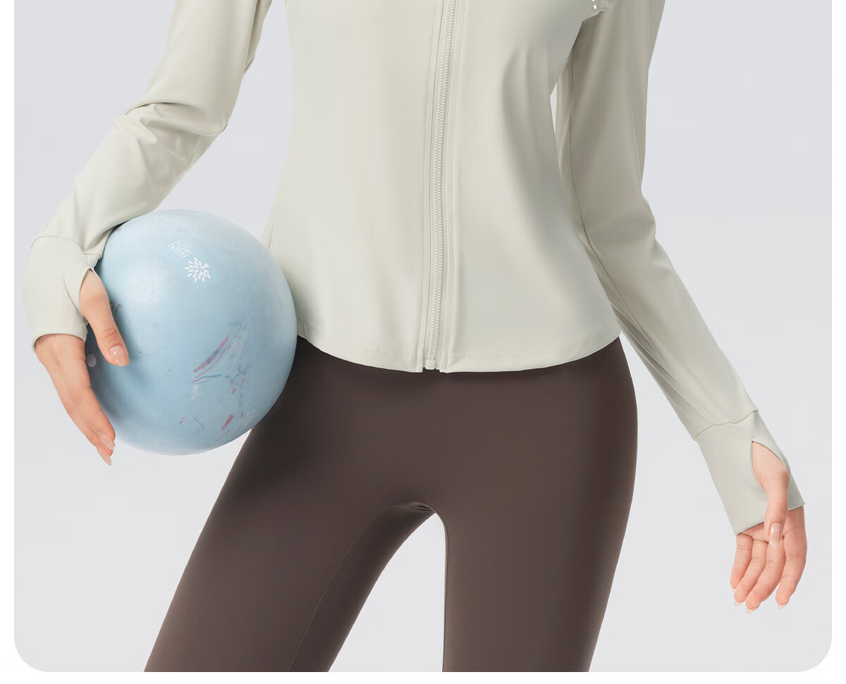 361° Women's Sports Jacket for Spring And Autumn, Running Fitness Wear with High-End Yoga Outfit, Long-Sleeve Athletic Top Coat 6
